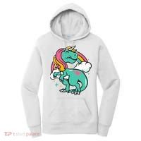 Majestic Unicornasaurus T Rex Unicorn Boy Girl Dinosaur Women's Hoodie thumb 0