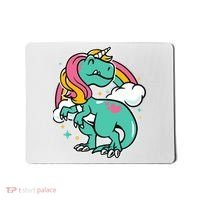 Majestic Unicornasaurus T Rex Unicorn Boy Girl Dinosaur Mousepad thumb 0