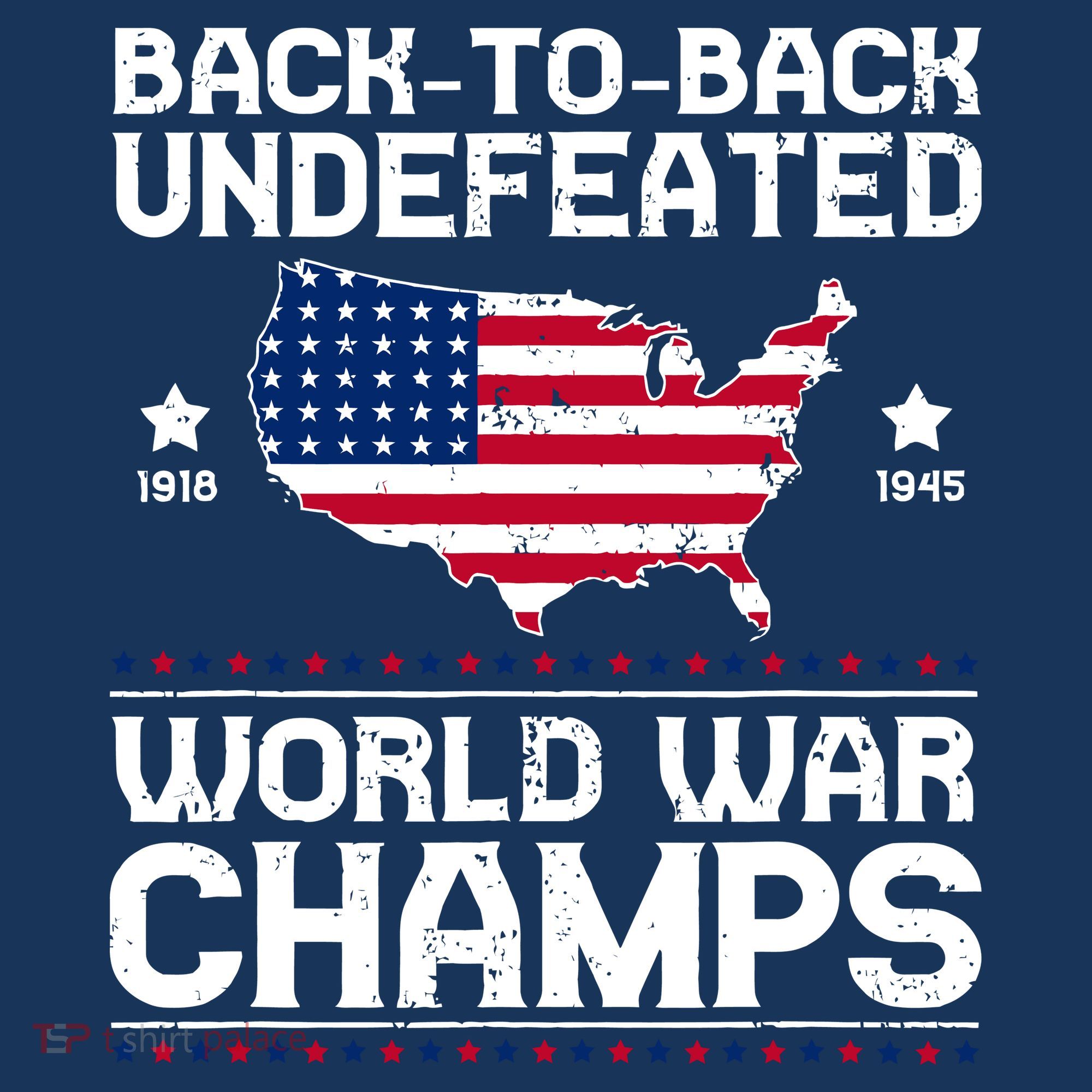 Men Undefeated Two Time World War Champs 4th Of July Patriotic Visor