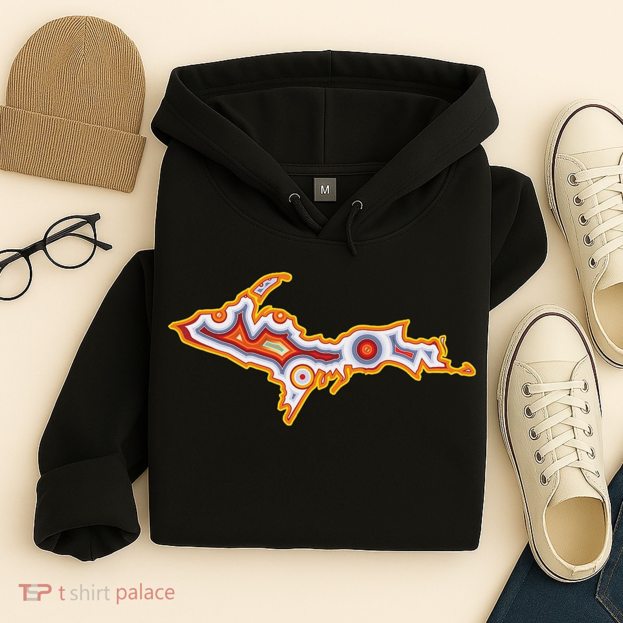 Michigan U.P. Upper Peninsula Agate Collector Hoodie