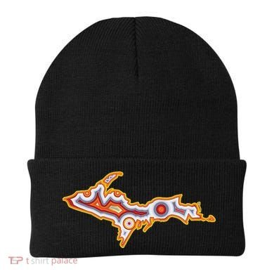 Michigan U.P. Upper Peninsula Agate Collector Beanie