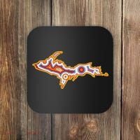 Michigan U.P. Upper Peninsula Agate Collector Coaster thumb 0