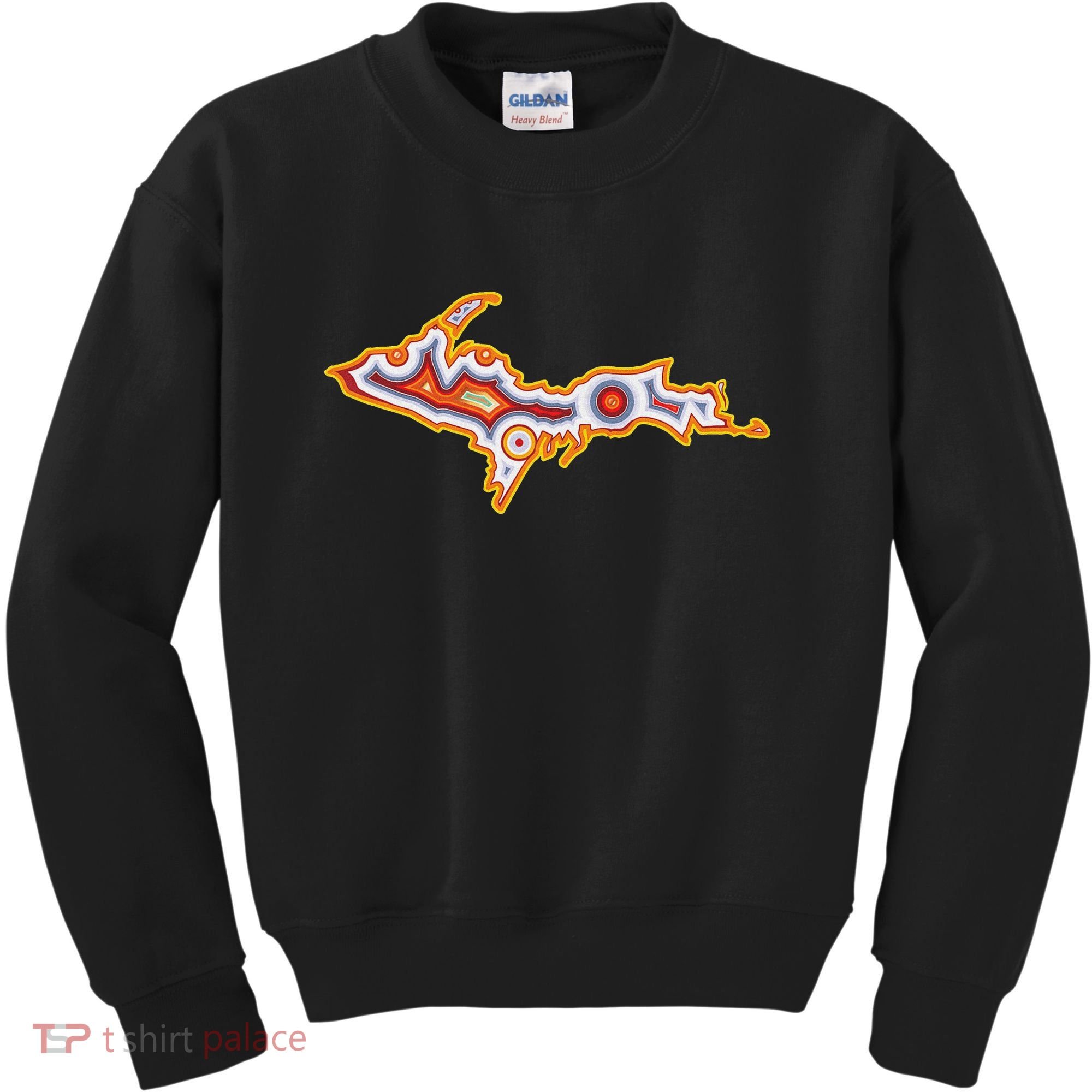 Michigan U.P. Upper Peninsula Agate Collector Kids Sweatshirt