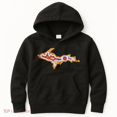 Michigan U.P. Upper Peninsula Agate Collector Kids Hoodie