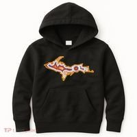 Michigan U.P. Upper Peninsula Agate Collector Kids Hoodie thumb 0