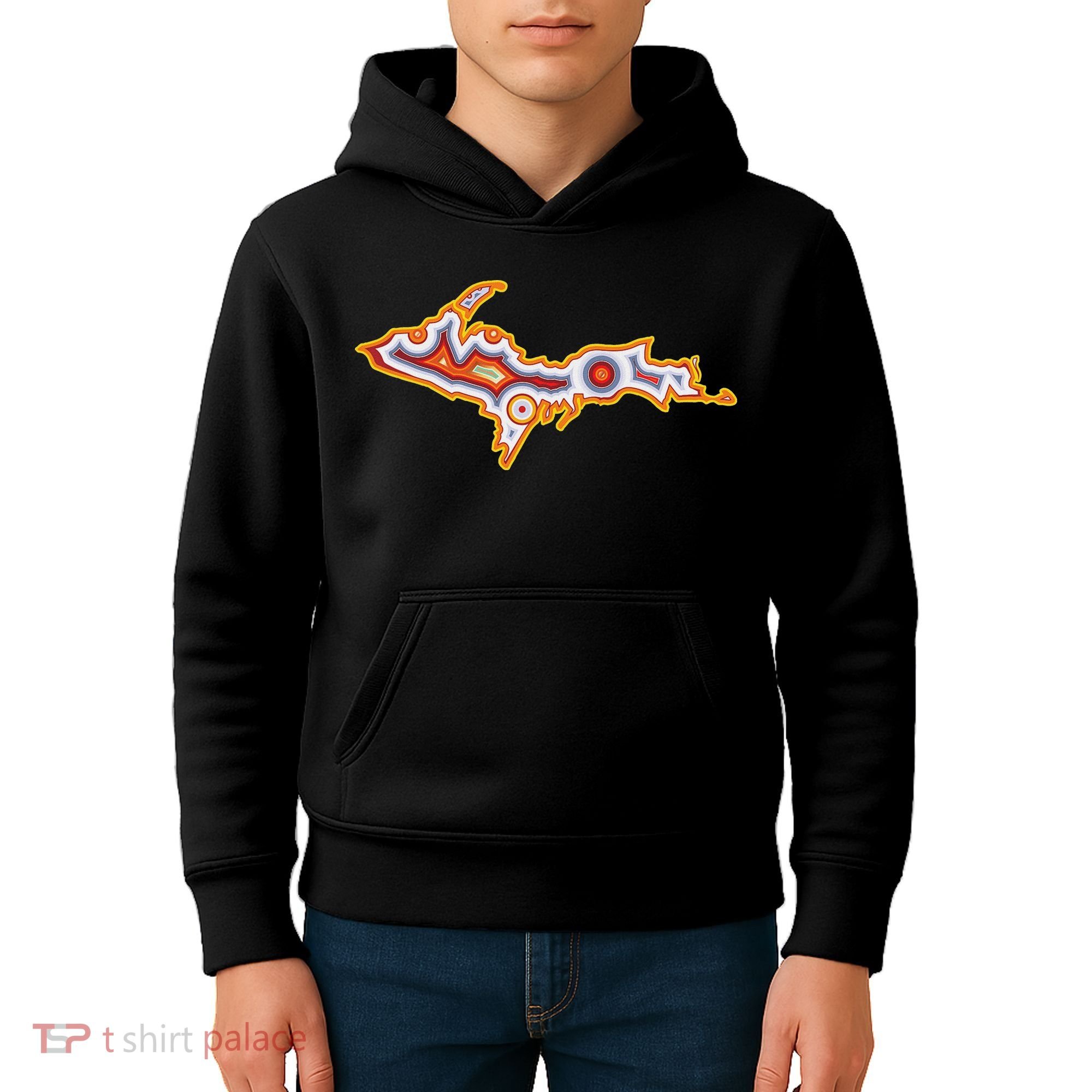 Michigan U.P. Upper Peninsula Agate Collector Kids Hoodie