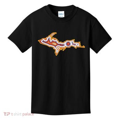 Michigan U.P. Upper Peninsula Agate Collector Kids T-Shirt