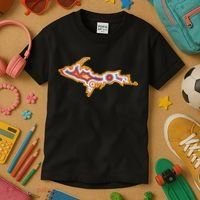 Michigan U.P. Upper Peninsula Agate Collector Kids T-Shirt thumb 3