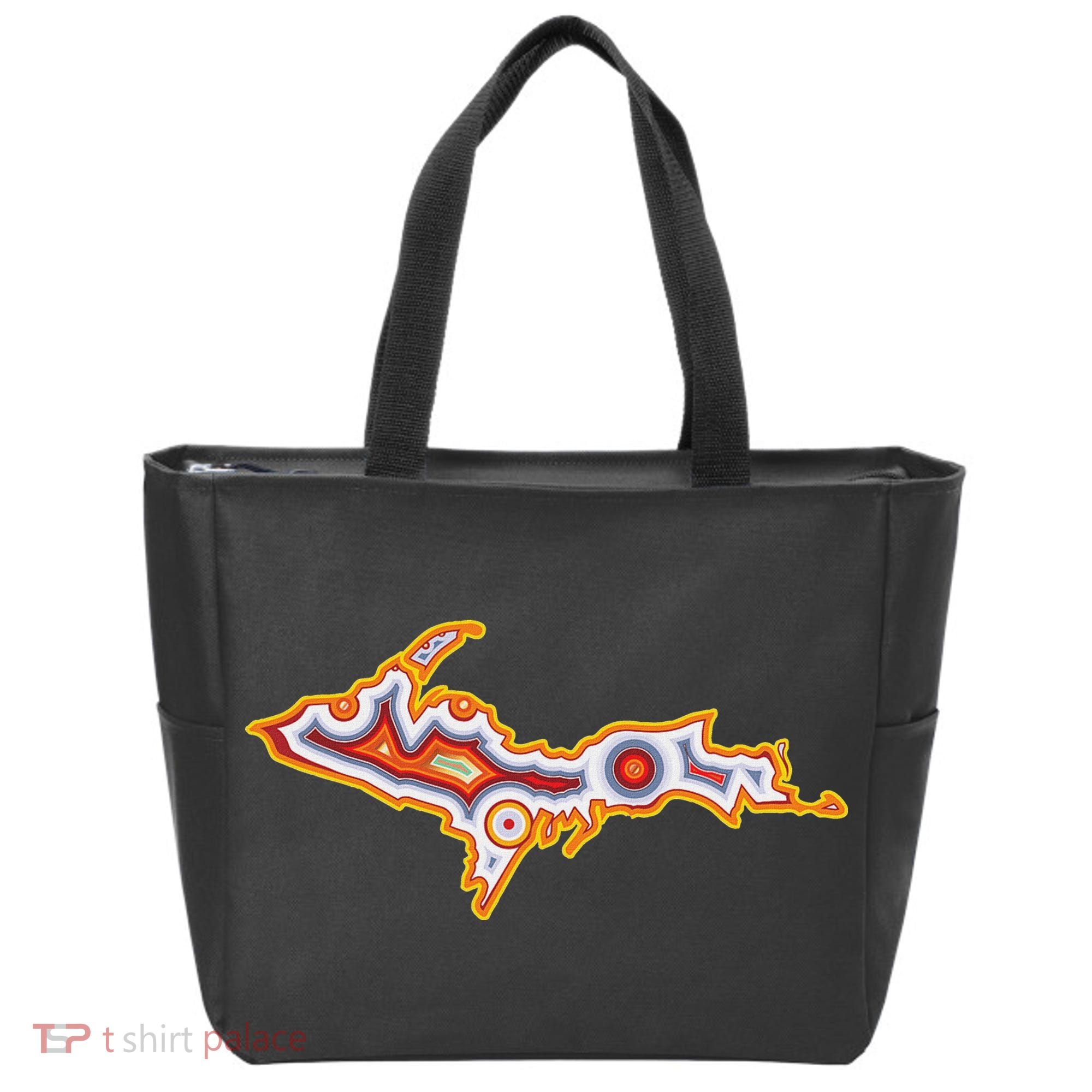 Michigan U.P. Upper Peninsula Agate Collector Tote Bag