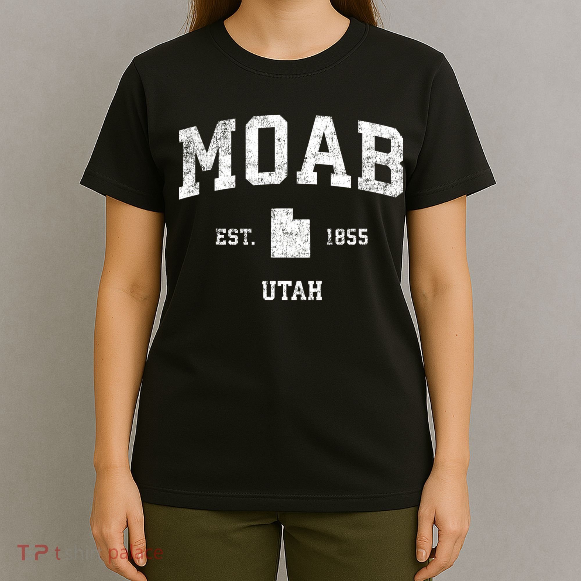Moab Utah Ut Vintage Sports T-Shirt