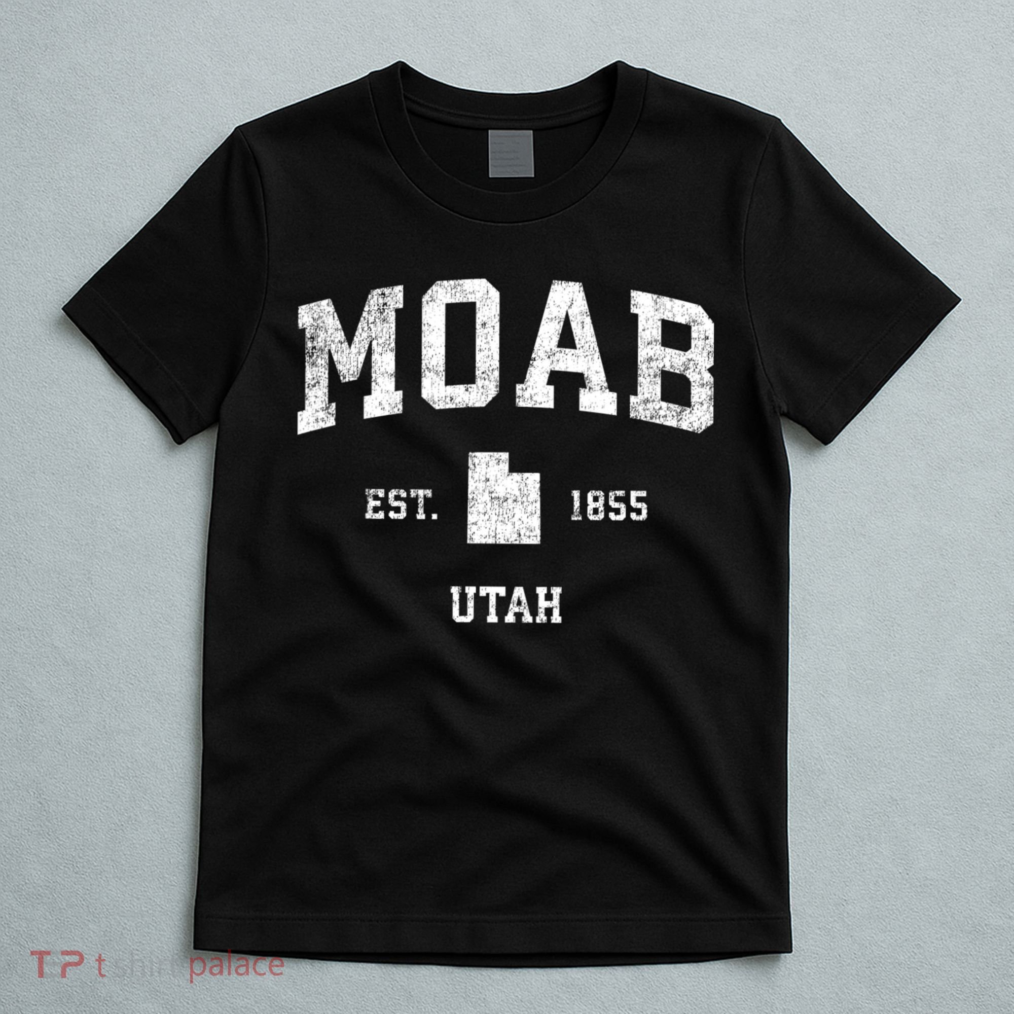 Moab Utah Ut Vintage Sports T-Shirt