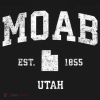 Moab Utah Ut Vintage Sports T-Shirt thumb 7