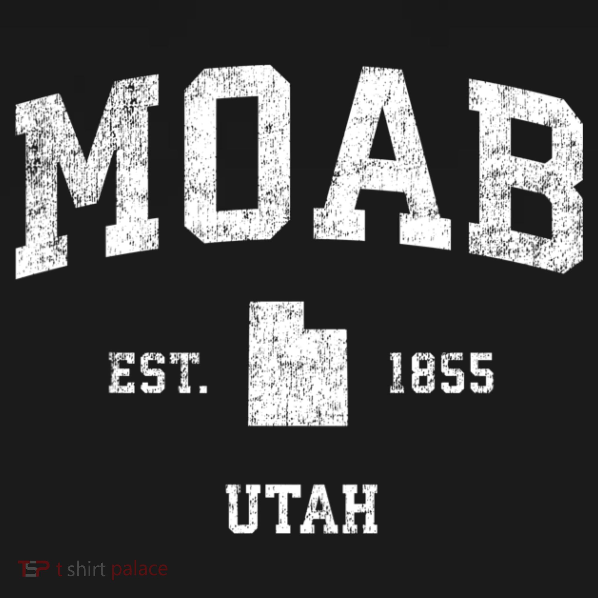 Moab Utah Ut Vintage Sports T-Shirt