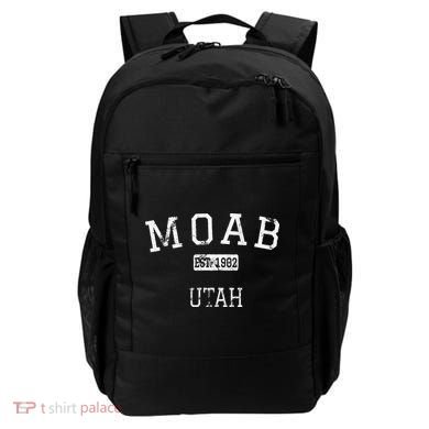 Moab Utah UT Vintage Backpack