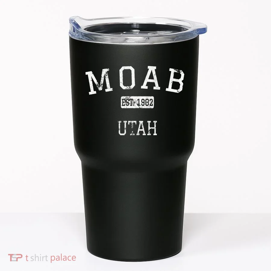 Moab Utah UT Vintage Tumbler
