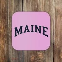 Maine Usa Varsity Style Coaster thumb 0