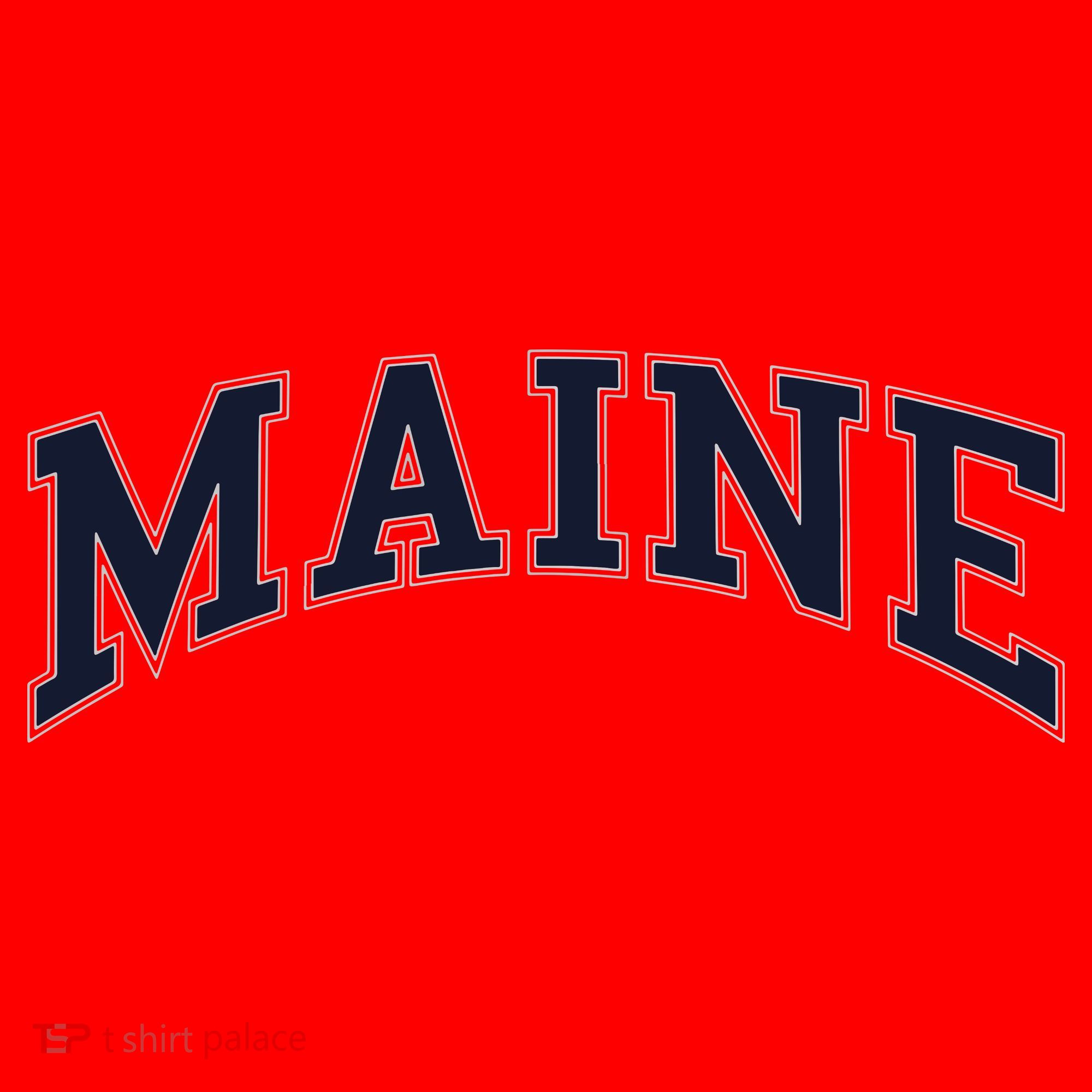 Maine Usa Varsity Style Santa Hat