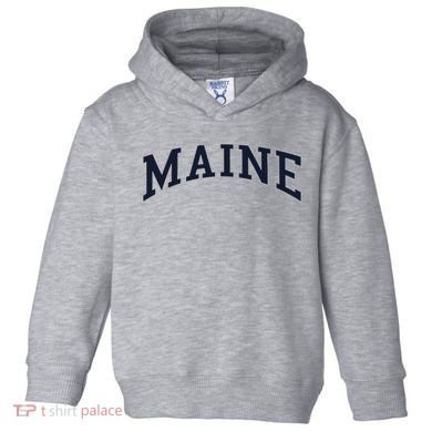 Maine Usa Varsity Style Toddler Hoodie