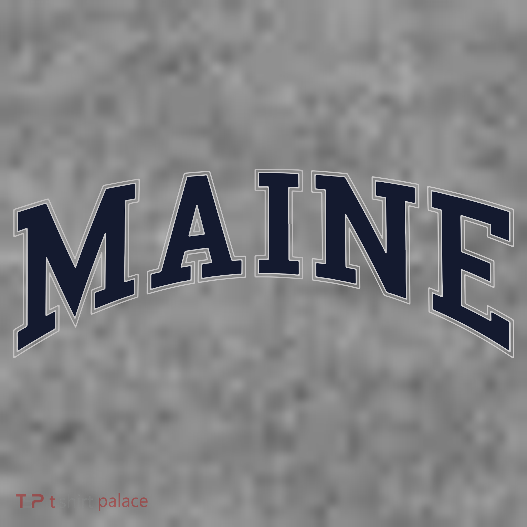 Maine Usa Varsity Style Toddler Hoodie