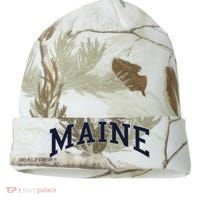 Maine Usa Varsity Style Kati Licensed 12" Camo Cuffed Beanie thumb 0
