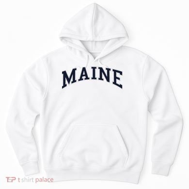 Maine Usa Varsity Style Hoodie