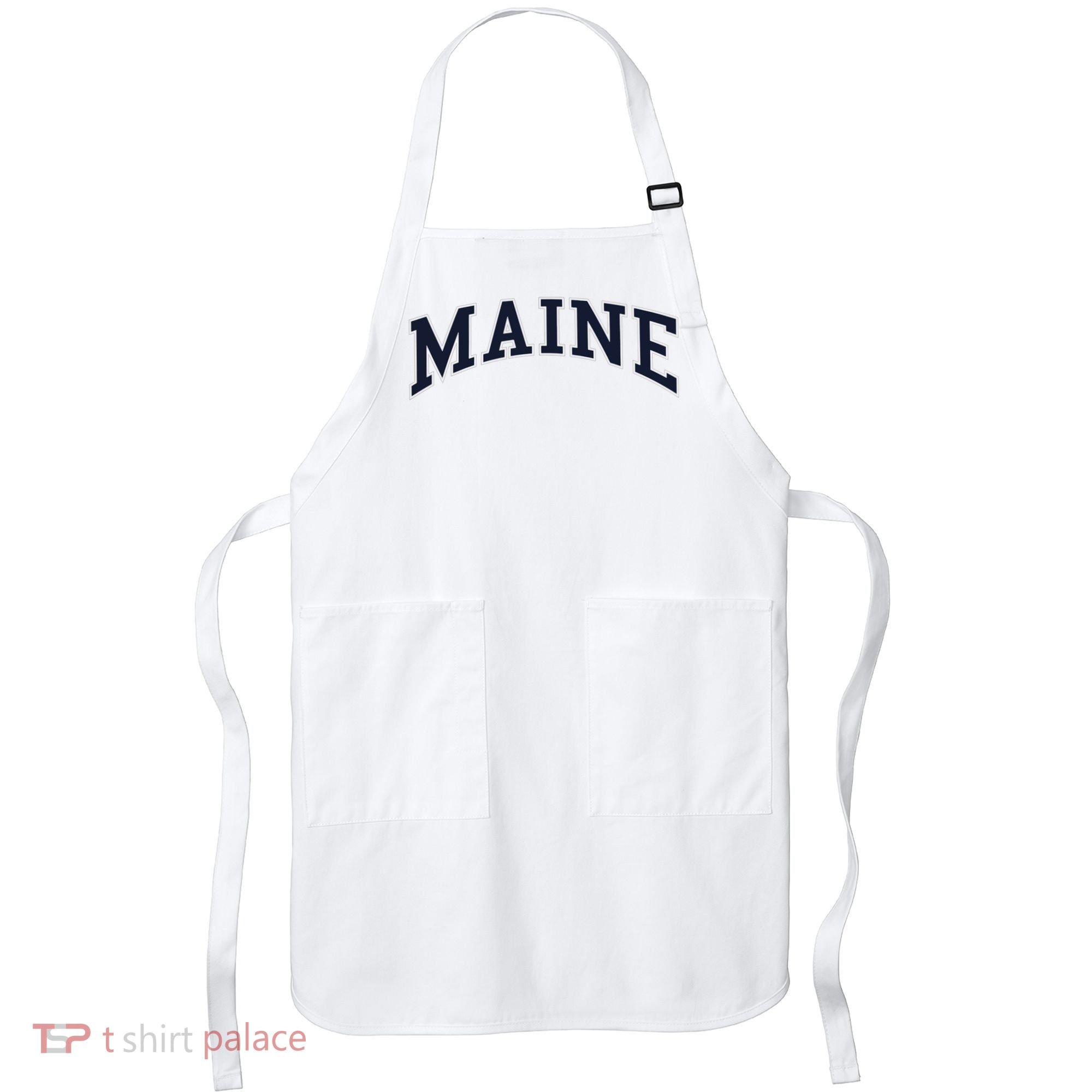 Maine Usa Varsity Style Apron