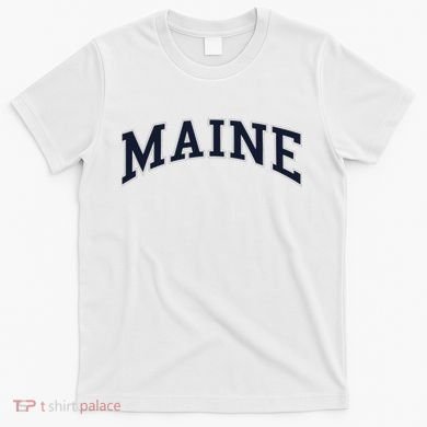 Maine Usa Varsity Style T-Shirt