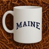 Maine Usa Varsity Style Coffee Mug thumb 2