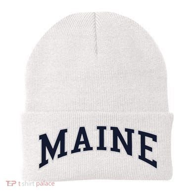 Maine Usa Varsity Style Beanie