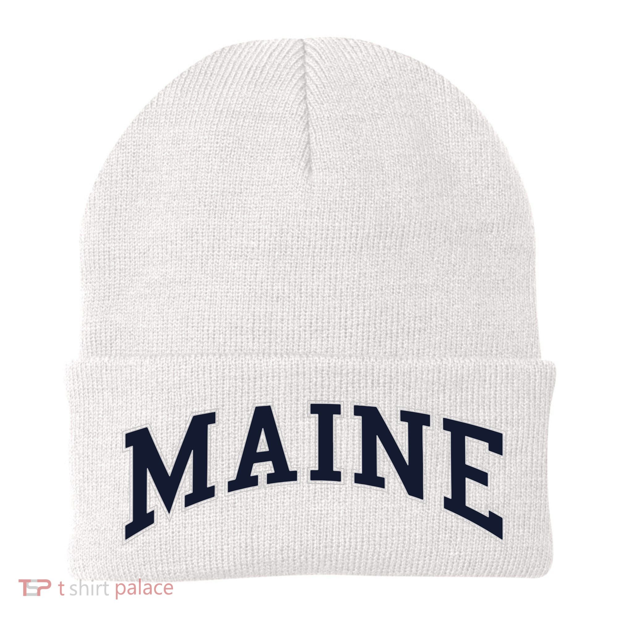 Maine Usa Varsity Style Beanie