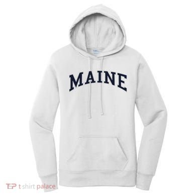 Maine Usa Varsity Style Women's Hoodie