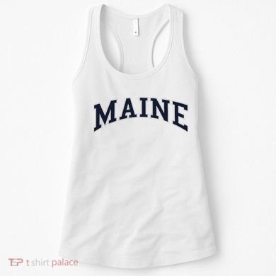 Maine Usa Varsity Style Women's Tank Top