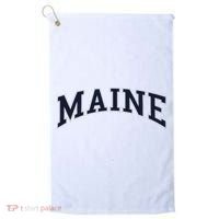 Maine Usa Varsity Style Golf Towel thumb 0