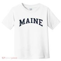 Maine Usa Varsity Style Toddler T-Shirt thumb 0