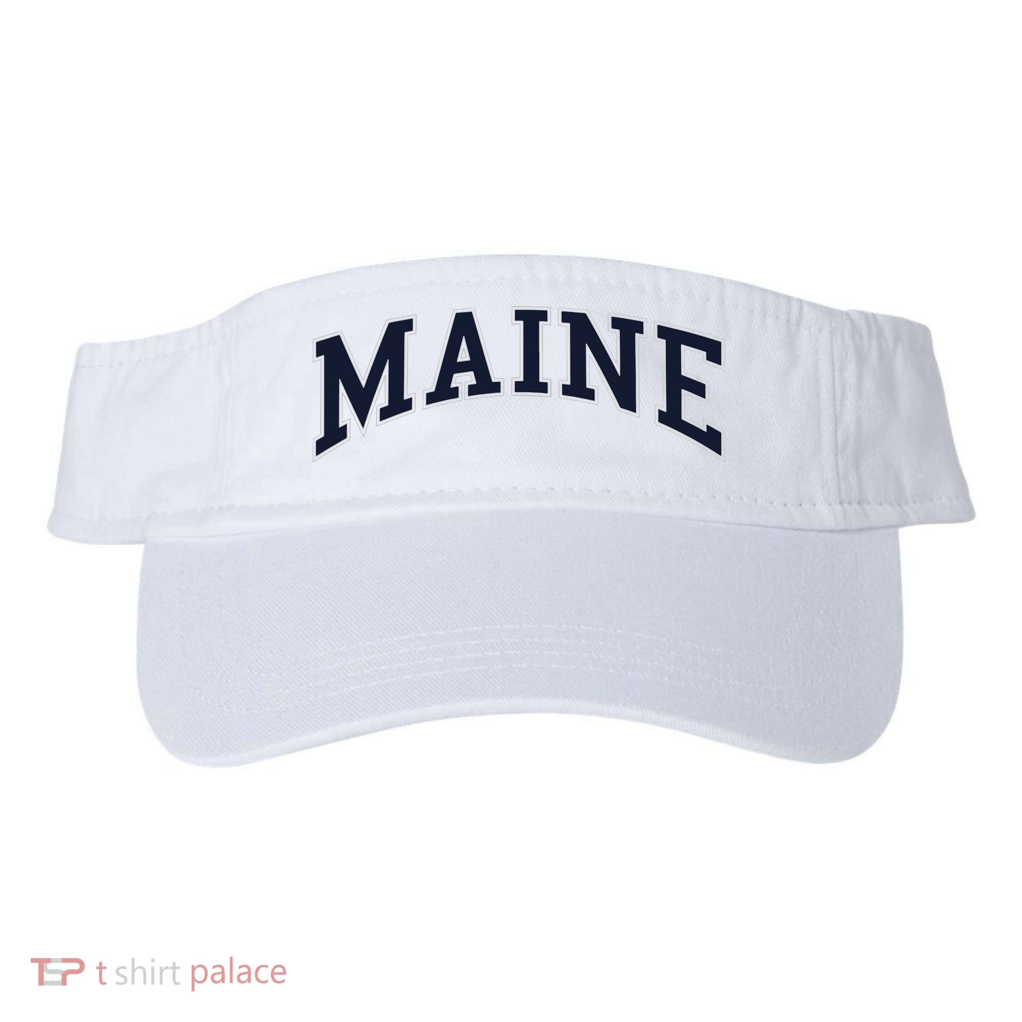 Maine Usa Varsity Style Visor