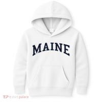 Maine Usa Varsity Style Kids Hoodie thumb 0