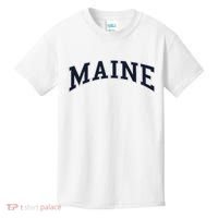 Maine Usa Varsity Style Kids T-Shirt thumb 0