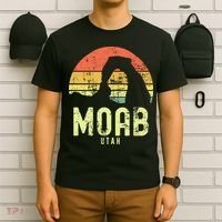 Moab Utah Vintage Sunset Arches Adventure Outdoors Meaningful T-Shirt thumb 6