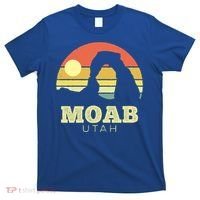 Moab Utah Vintage Sunset Arches Adventure Outdoors Meaningful Gift T-Shirt thumb 0