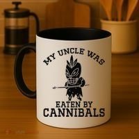 My Uncle Was Eaten By Cannibals Funny Biden Coffee Mug thumb 4