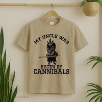 My Uncle Was Eaten By Cannibals Funny Biden T-Shirt thumb 2