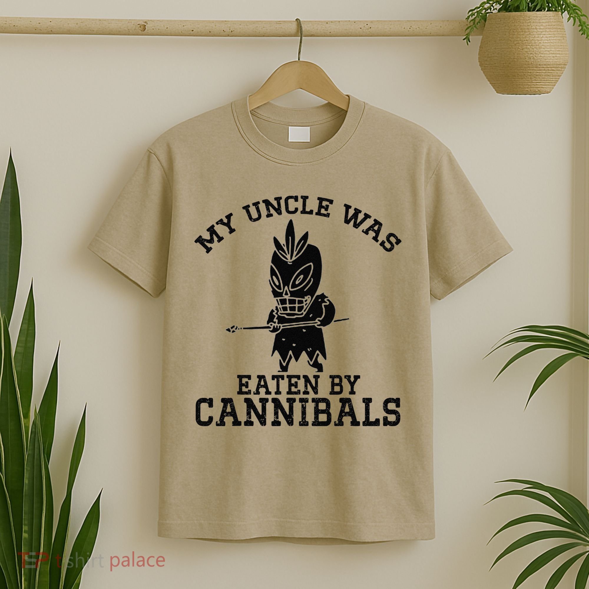 My Uncle Was Eaten By Cannibals Funny Biden T-Shirt