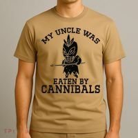 My Uncle Was Eaten By Cannibals Funny Biden T-Shirt thumb 3