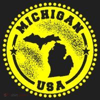 Michigan USA Yellow Logo Tumbler thumb 3