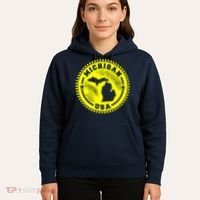 Michigan USA Yellow Logo Hoodie thumb 5
