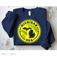 Michigan USA Yellow Logo Sweatshirt thumb 2