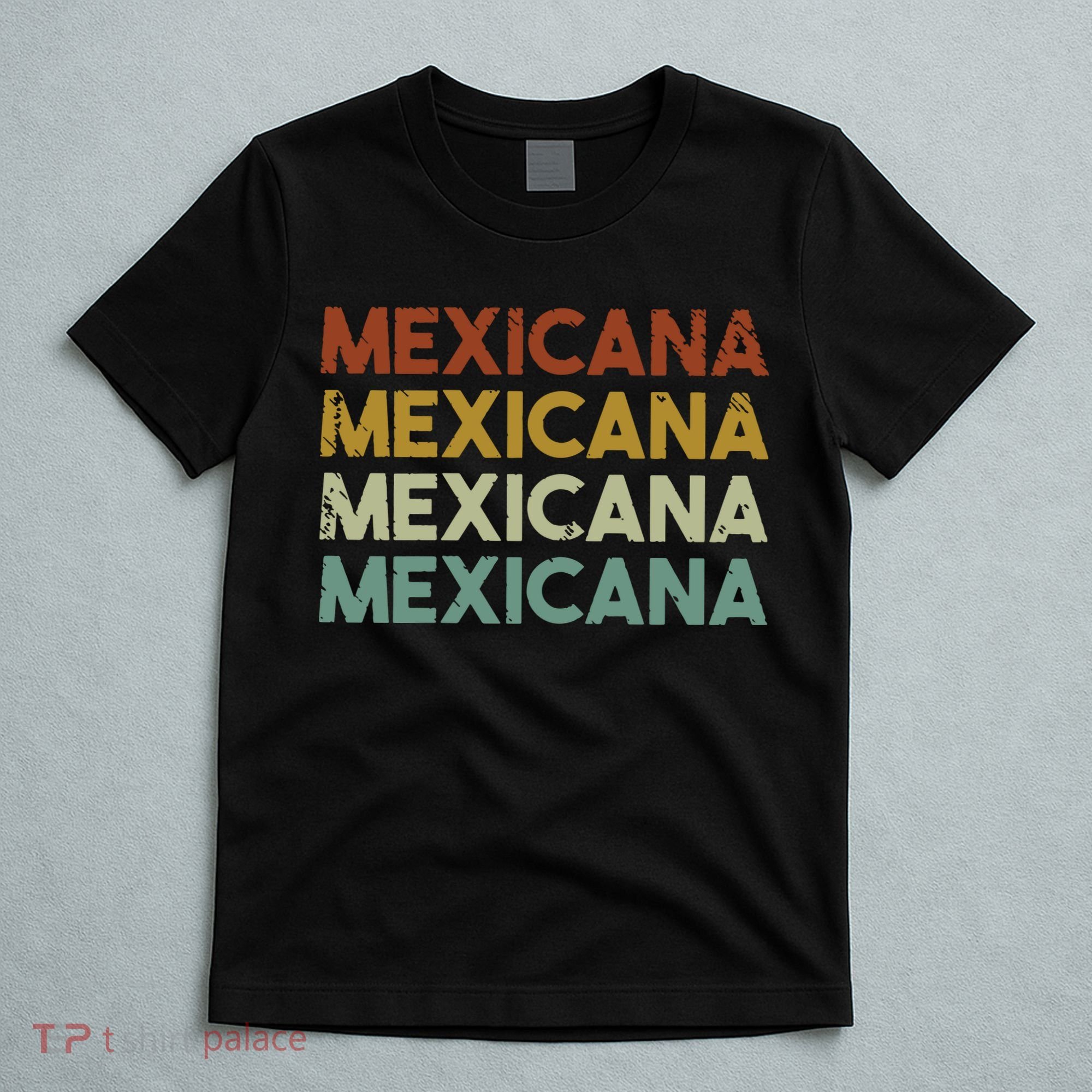 Mexicana Vintage 80s Style Cute Latina Pride T-Shirt