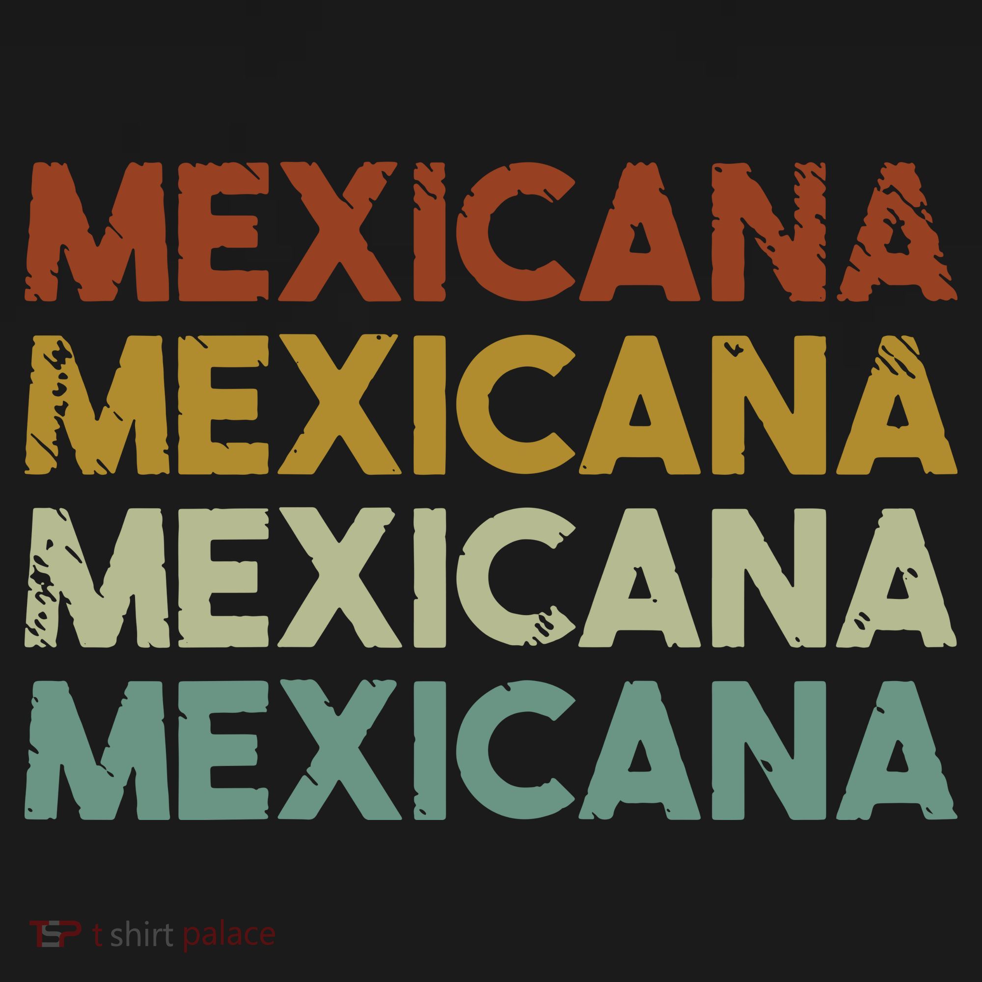 Mexicana Vintage 80s Style Cute Latina Pride T-Shirt