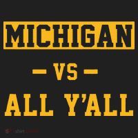 Michigan vs All Y'all  Everyone  Beanie thumb 2