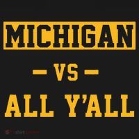 Michigan vs All Y'all  Everyone  Polo thumb 3
